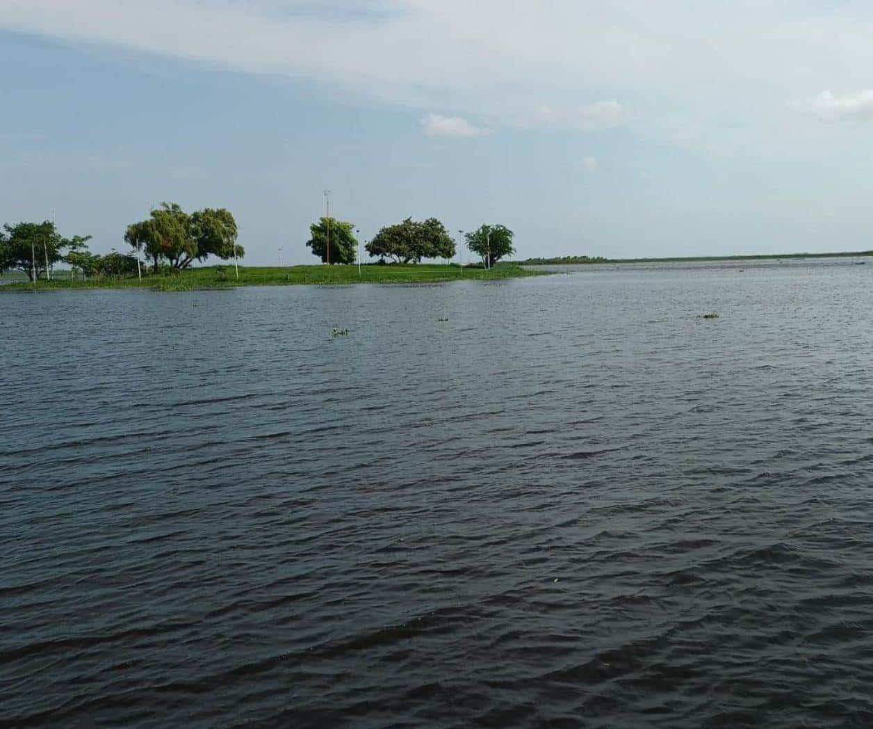 Luego de estar al 0% de almacenamiento: Saturado de agua el sur