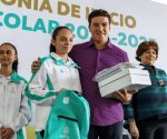 Samuel García pone en marcha el ciclo escolar 2024-2025