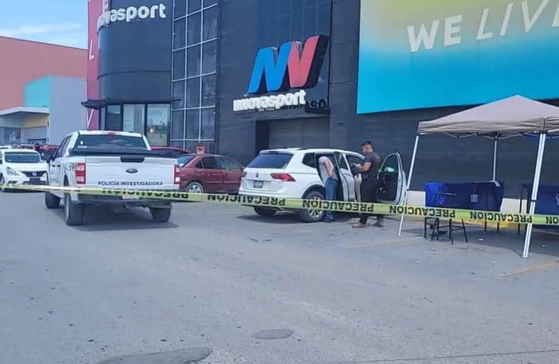 Asesinan a balazos a un hombre en un centro comercial de Reynosa