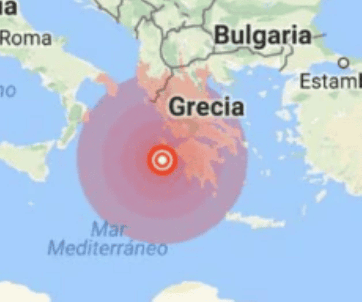 Sismo de magnitud 5,2 sacude la isla turística de Creta en Grecia