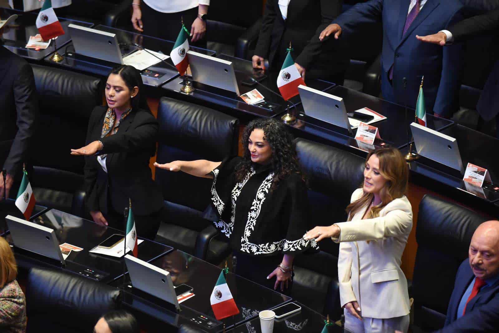 Olga Sosa toma protesta como senadora de la República por Tamaulipas