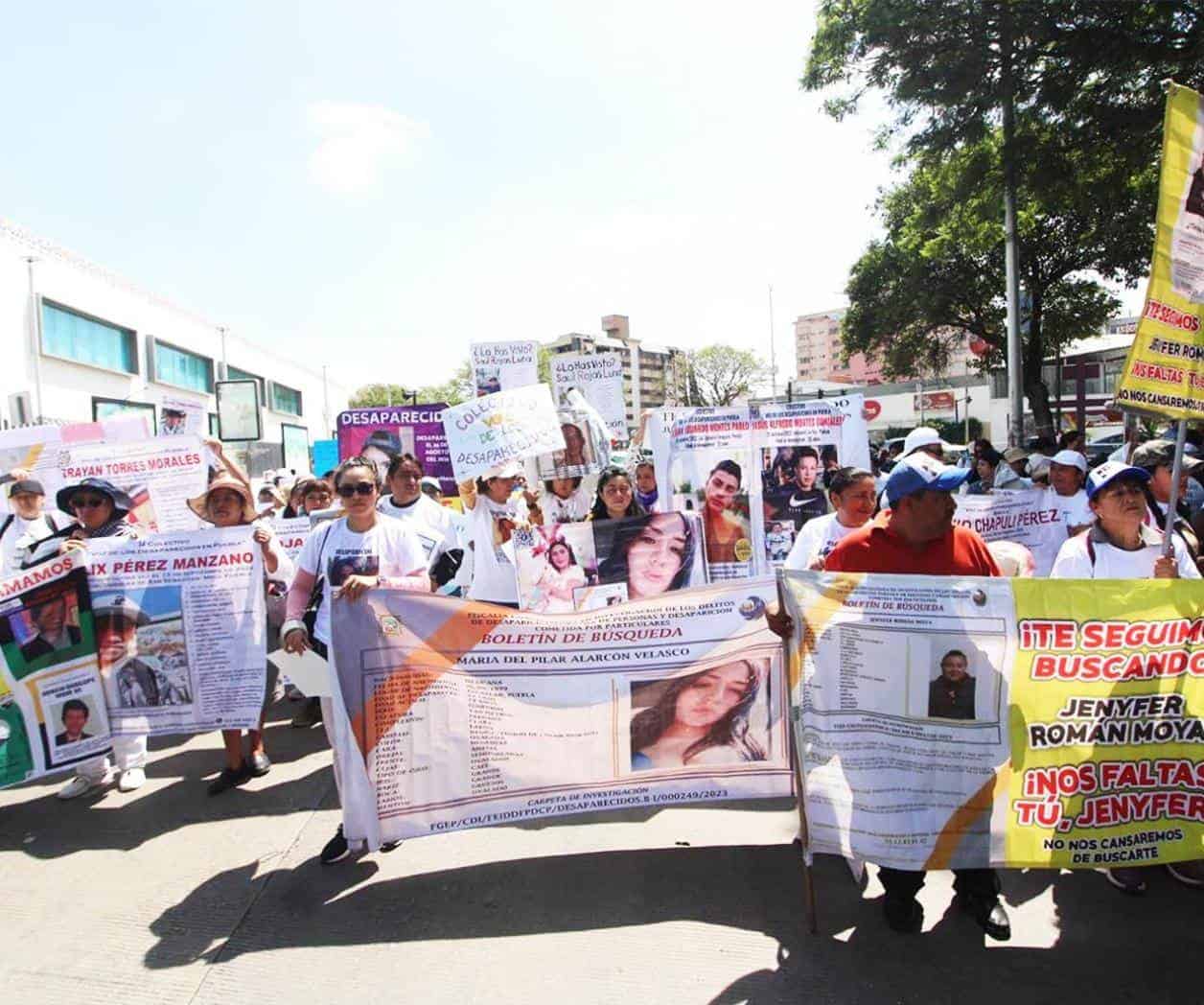 Protesta de colectivos por desaparecidos en México: Piden posicionamiento a Sheinbaum