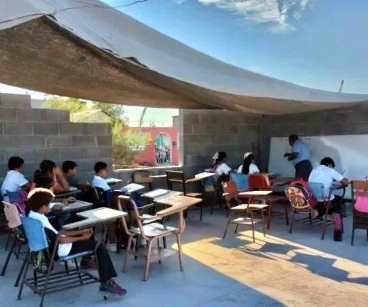 Despiden a maestro que daba clases en aula improvisada en Nuevo Laredo