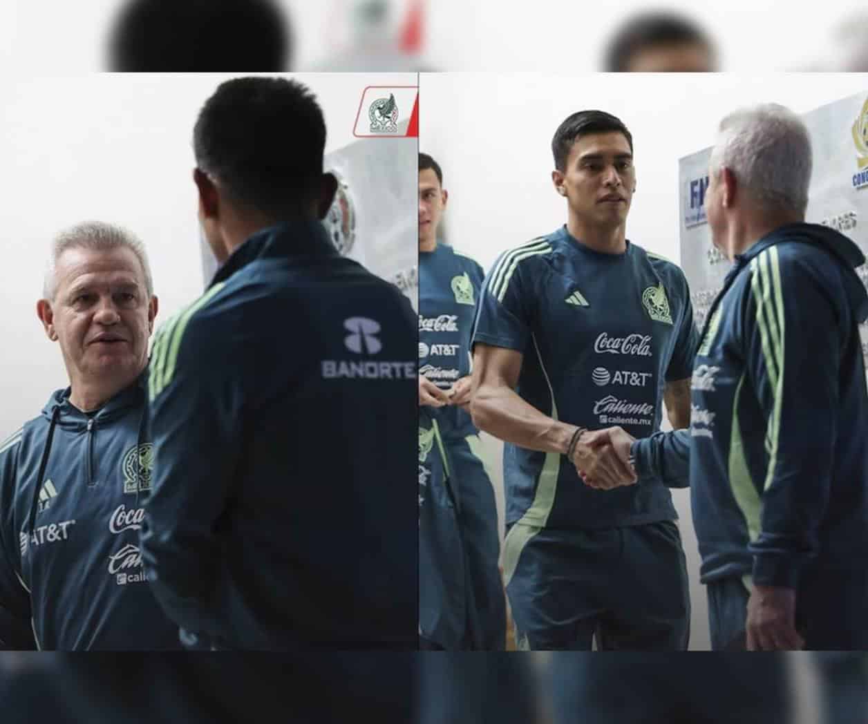 Javier Aguirre dirige su primer entrenamiento en su tercera etapa