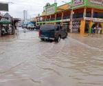 Fuertes lluvias en Nuevo Progreso