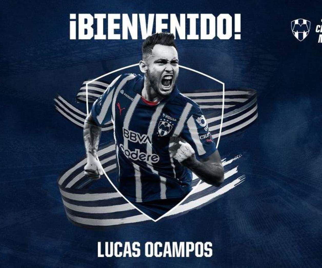 Fichaje de Lucas Ocampos en el Club de Futbol Monterrey