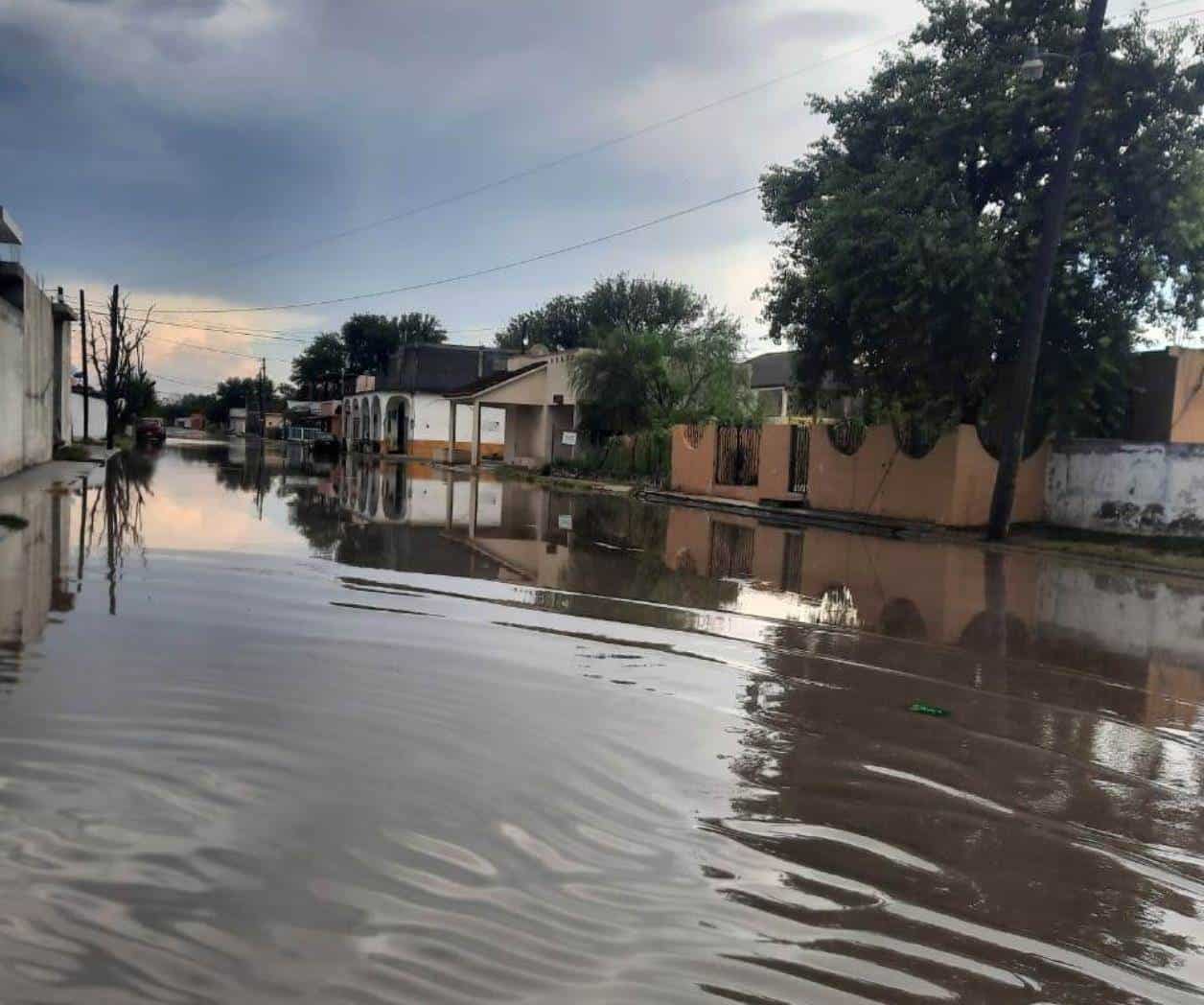 Pega tormenta en la zona: Encharcado Díaz Ordaz