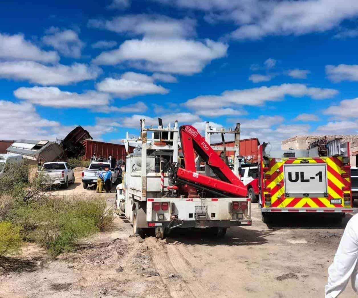 Muere niño migrante al descarrilarse tren Muere niño migrante al descarrilarse tren