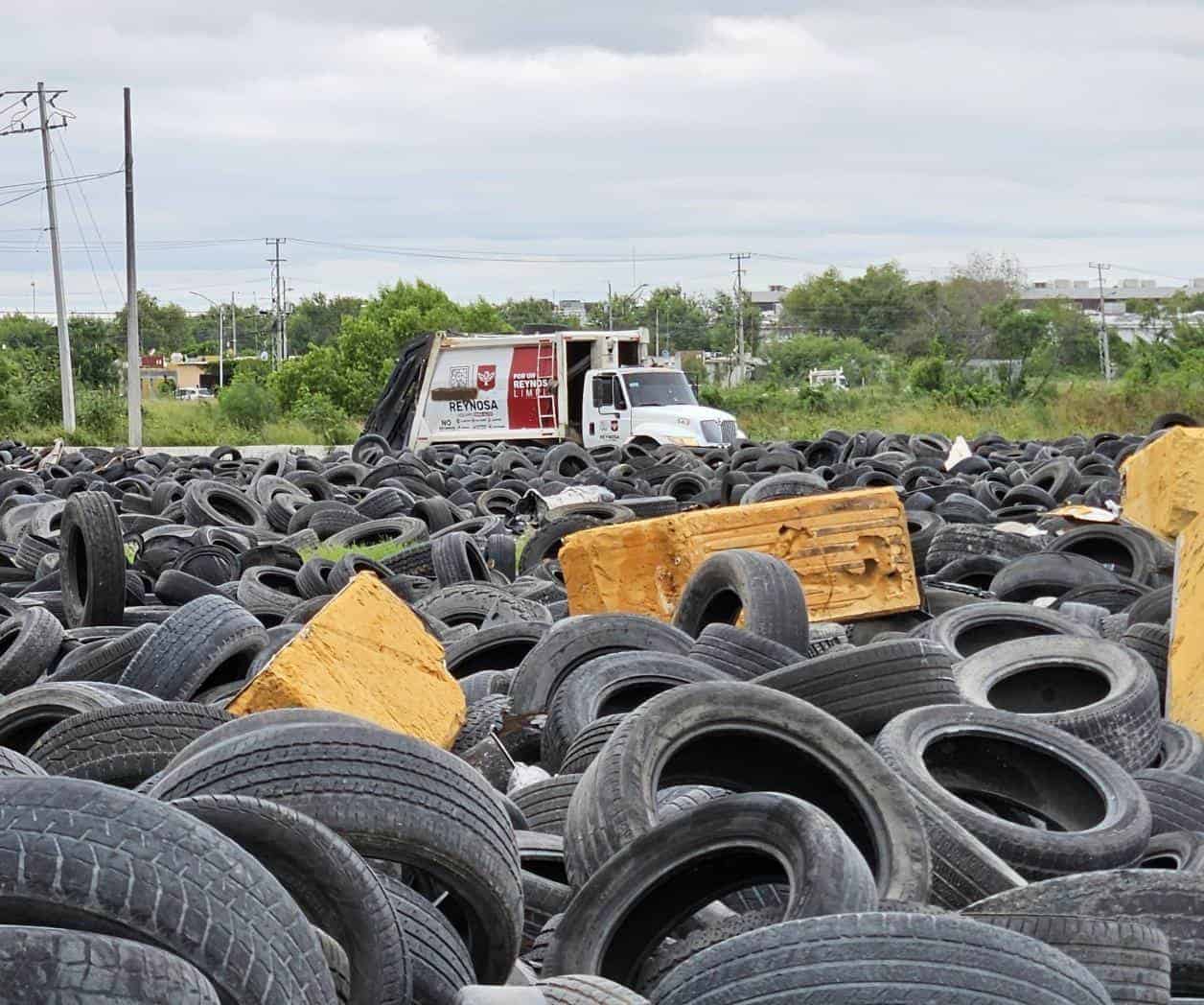 Riesgo de dengue por basureros de llantas en Reynosa Riesgo de dengue por basureros de llantas en Reynosa