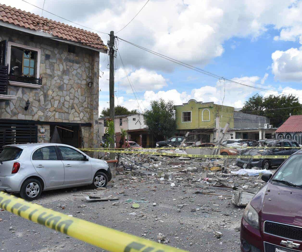 Siguen indagando casa que explotó en Colonia Módulo 2000