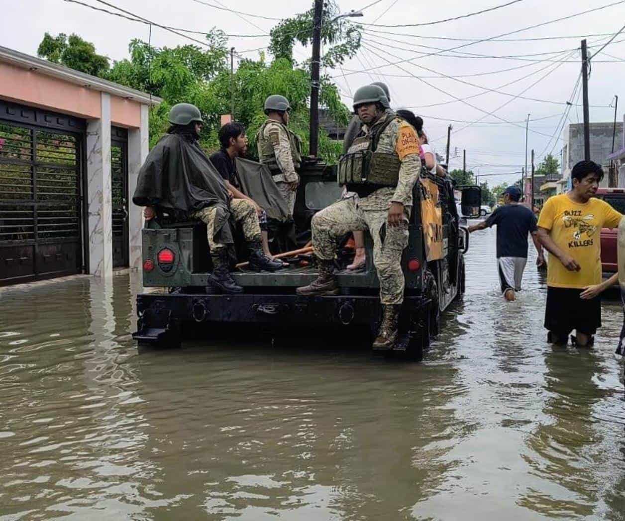 Matamoros bajo el agua: Inundaciones severas afectan más de 200 colonias