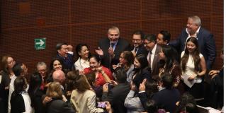 Morena y aliados en el Senado aprobaron en lo general la reforma judicial