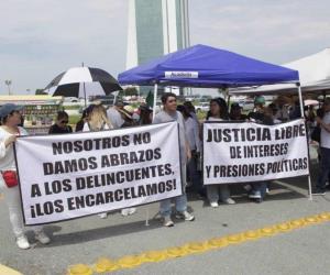 Bloqueado Congreso de Tamaulipas: Trabajadores de PJ exigen no aprobar reforma