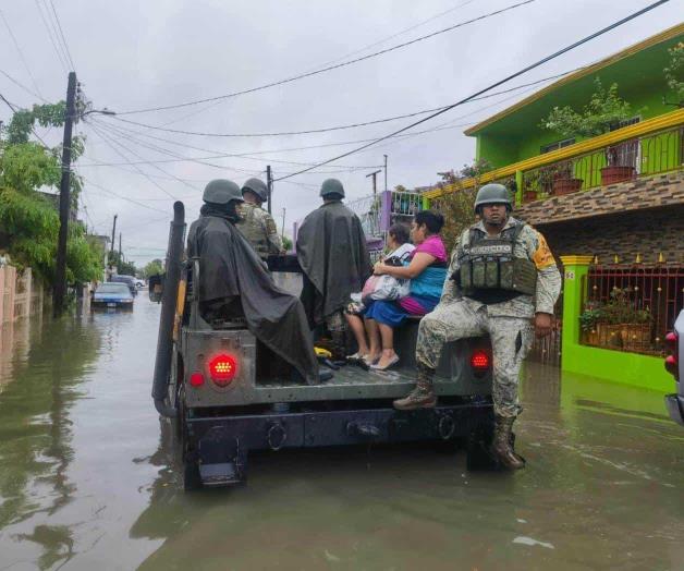 Luego de bajar niveles de agua en Matamoros: Saldo blanco por las inundaciones