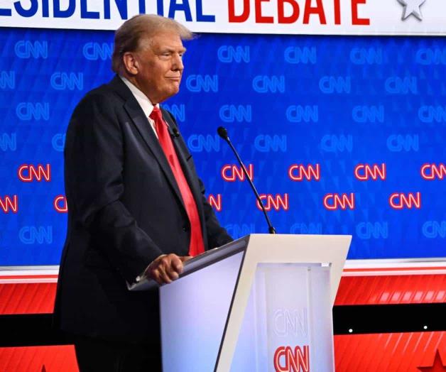 Se niega Trump a participar en un nuevo debate con Harris