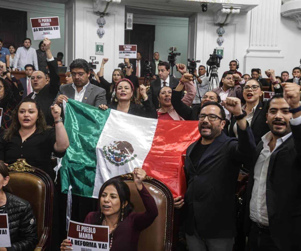 Aprobación de Reforma al Poder Judicial en el Congreso de la CDMX