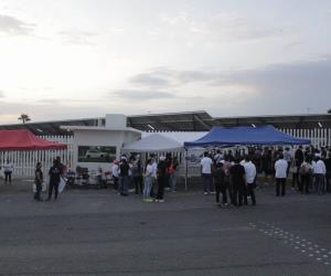 Protestas en el Congreso de Tamaulipas