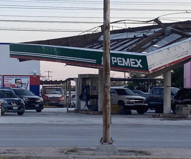 Alertan de riesgos en gasolinera deteriorada en Río Bravo Alertan de riesgos en gasolinera deteriorada en Río Bravo