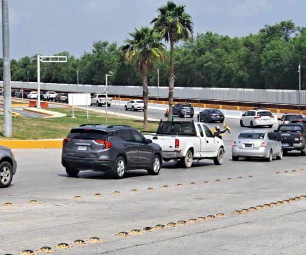 Saturan los puentes internacionales en Reynosa