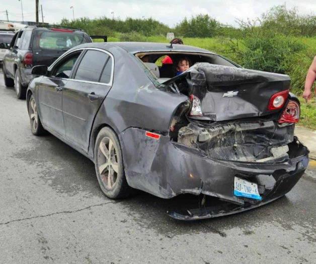 Frustran escape de accidente en Reynosa Frustran escape de accidente en Reynosa