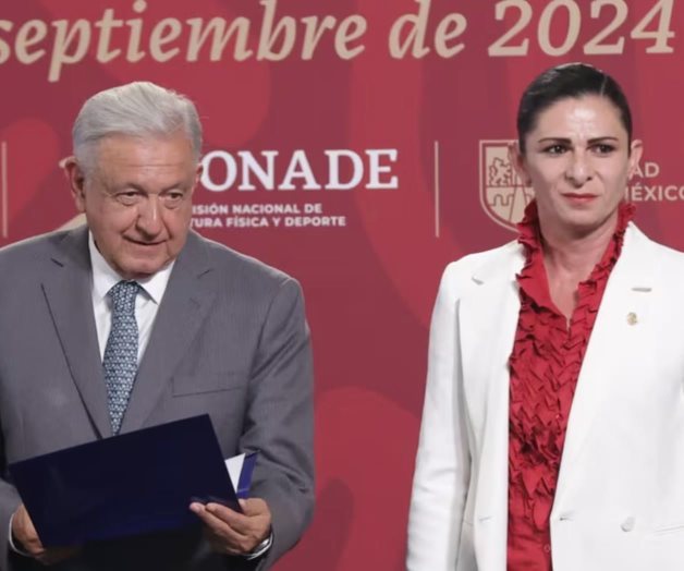 Ana Guevara se despide de AMLO, el presidente la reconoce