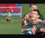 César Montes marca gol en su primer partido con Lokomotiv