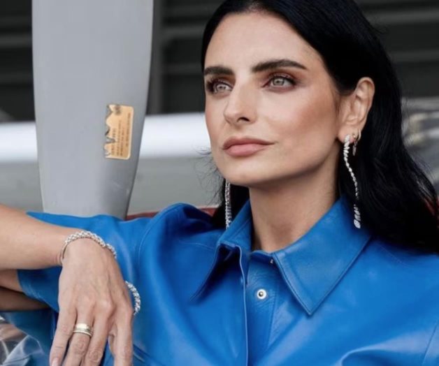 El look de Aislinn Derbez en la Fashion Week de Milán