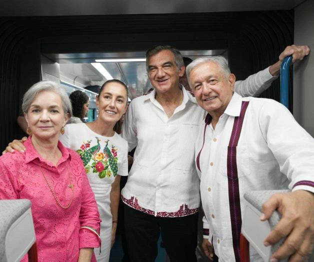 Se re&uacute;ne AVA con AMLO y Claudia