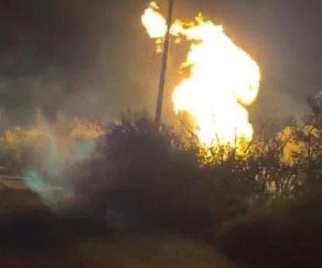 Explosión de ducto de Pemex en Altamira provoca alarma entre vecinos