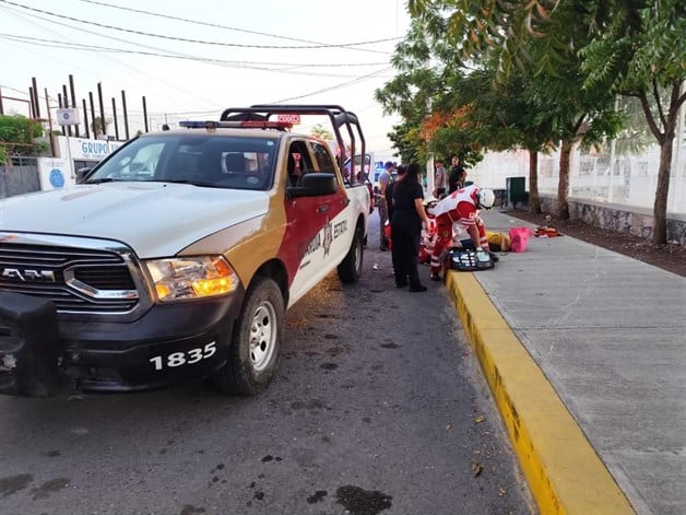 Patrulla de la Guardia Estatal arrolla a seis personas en Ciudad Victoria