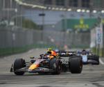 Checo Pérez saldrá 13 en Singapur