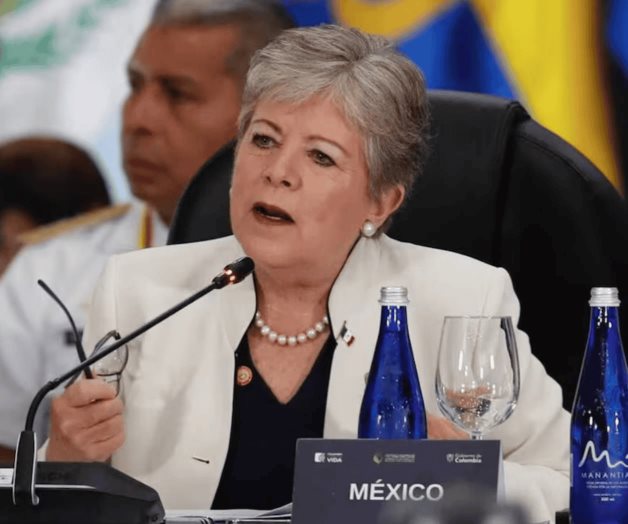 Alicia B&aacute;rcena va a Asamblea de la ONU en lugar de AMLO