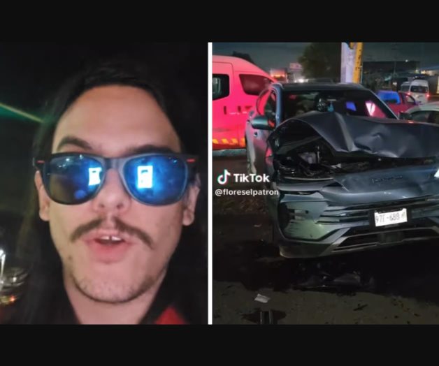 Influencer Flores El Patrón y su accidente en CDMX