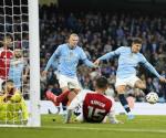 Salva Stone al Manchester City ante el Arsenal