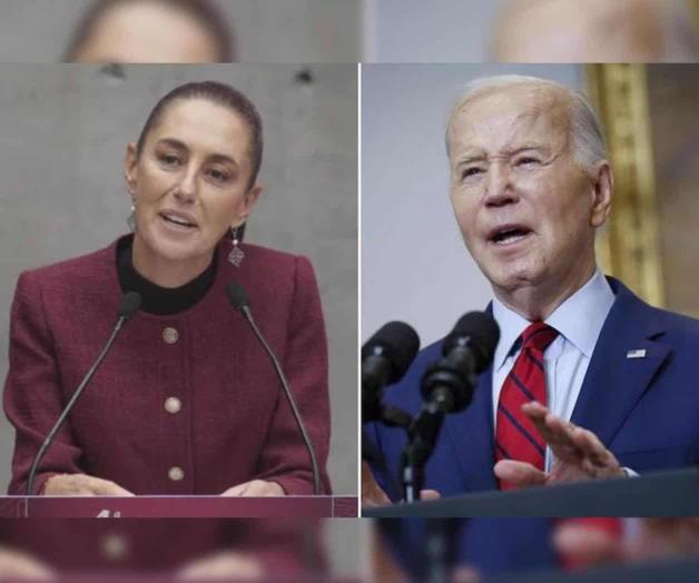 Biden designa a delegación que asistirá a protesta de Sheinbaum