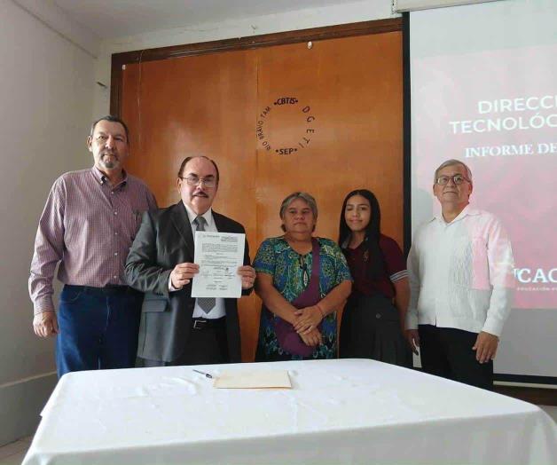 Rinde informe anual directiva de CBTIS 73 Rinde informe anual directiva de CBTIS 73