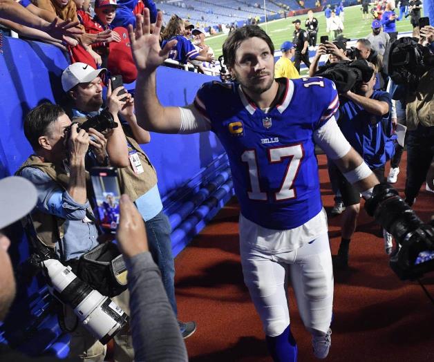Josh Allen luce como el Más Valioso Josh Allen luce como el Más Valioso