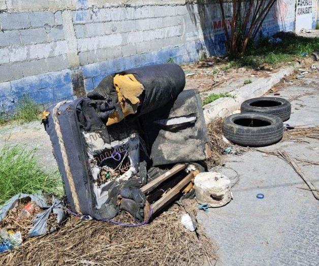 Invaden tiraderos a la colonia Hidalgo de Reynosa