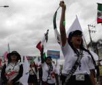 Hacen caravana en Periférico por reforma judicial