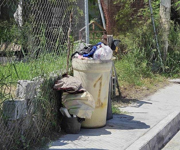 Tienen más de 20 días sin recoger la basura en Colonia Jacinto López de Reynosa