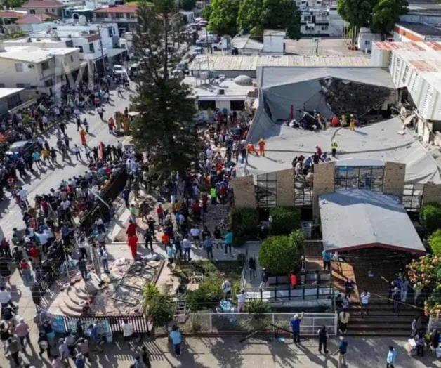 Llegan a un año sin una solución al derrumbe de iglesia en Madero Llegan a un año sin una solución al derrumbe de iglesia en Madero