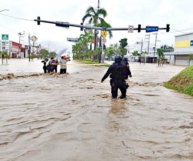 John no trajo mucho viento pero sí lluvia: AMLO