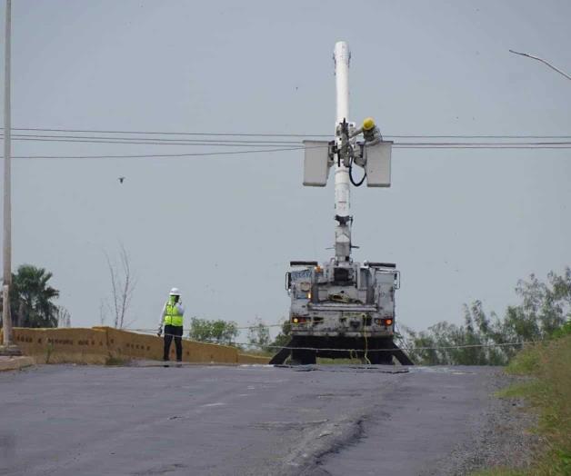 Mega apagón en Río Bravo por renovación de cables de alta tensión