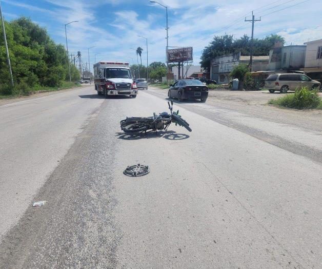 Atropellan a motociclista