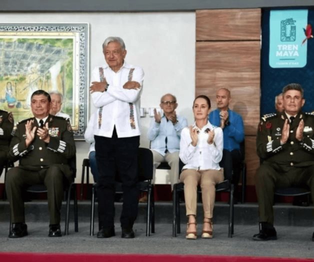 Aquí concluye nuestra obra, dice AMLO en Tren Maya