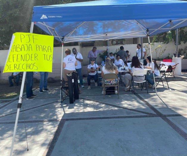 Poder Judicial de la Federación realiza brigada informativa en Reynosa