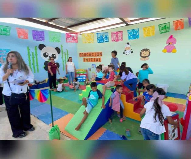 Inauguran aula educativa para los niños migrantes en Albergue Senda de Vida