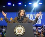 Kamala Harris se burla de Trump en evento de recaudación