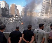 En fotos, los bombardeos de Israel a Beirut y el sur del Líbano