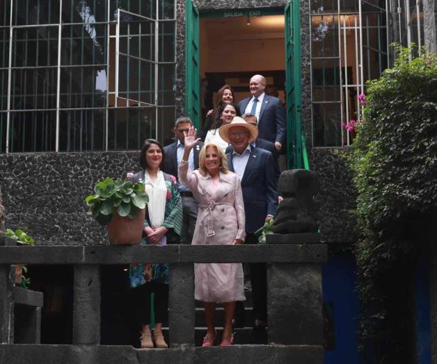 Visita de Jill Biden al Museo Frida Kahlo en México Visita de Jill Biden al Museo Frida Kahlo en México